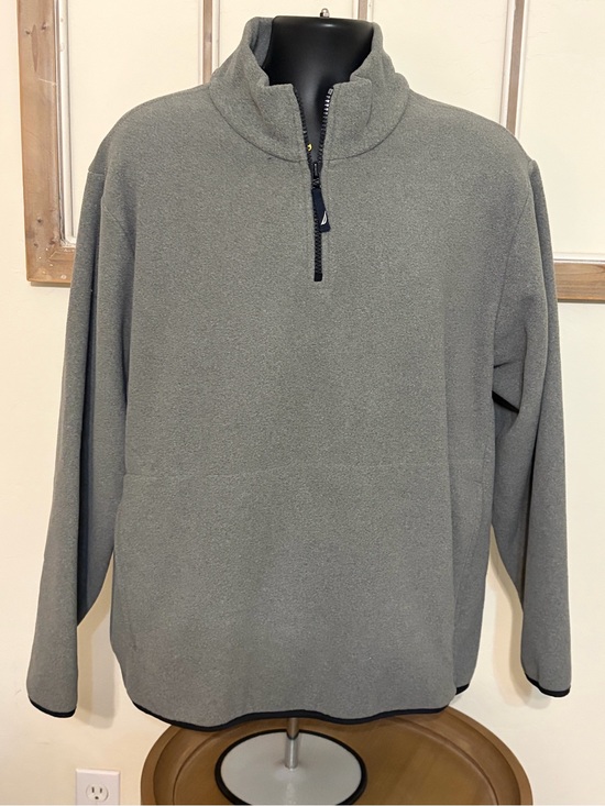 Nautica Other - Nautica Men's Quarter-Zip Fleece Pullover - Gray